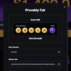 provably fair bitcoin lottery